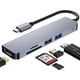 thumbnail image 1 of Adaptador Hub Type C 5 En 1 Usb 3.0 Hdmi 4k Multipuerto Usb, 1 of 2
