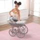 thumbnail image 3 of Toy Doll Pram Badger Basket London con toldo para muñecas de 18 pulgadas, 3 of 9