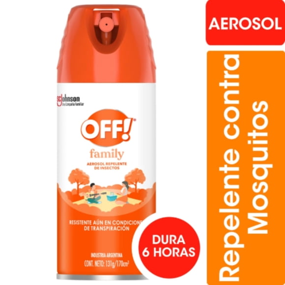 Repelente Contra Mosquitos Aerosol, 165 g