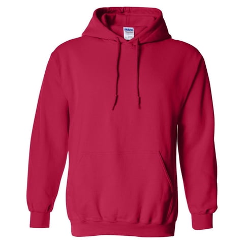 Sudadera Con Capucha Gildan Adult Heavy Blend Cherry Red S