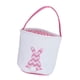 thumbnail image 3 of Cesta De Pascua Decoración De Pascua Conejo Cubo Tote Para Niños Niñas Pascua Rosa, 3 of 3