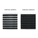 thumbnail image 3 of Cortina roller duo zebra negra, 3 of 4