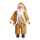 thumbnail image 2 of Figura Navideña De Papá Noel De Pie Para Ventana De Escritorio Figura De Papá Noel De Pie Dorada, 2 of 3