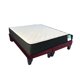 thumbnail image 1 of Cama 2 Plazas Bases con Colchon Tapiazada en Lino Burdeo, 1 of 6