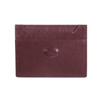 Tarjetero De Cuero Hombre Gino Rodinis Bolonia 1173 Rojo