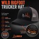 thumbnail image 3 of Gorra Trucker Larix de Malla 20 a 24 in 51 a 70 cm, 3 of 3