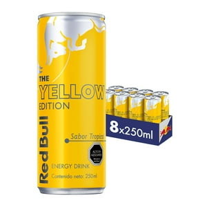 Red Bull Bebida Energética Pack 8 Latas Tropical 250Ml