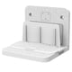 thumbnail image 3 of ángulo Ajustable Caja Superior Montada En La Pared Soporte Módems Soporte Universal Blanco, 3 of 5