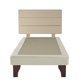 thumbnail image 1 of Base De Cama 1.5 Plz Normal Respaldo Atacama, 1 of 3