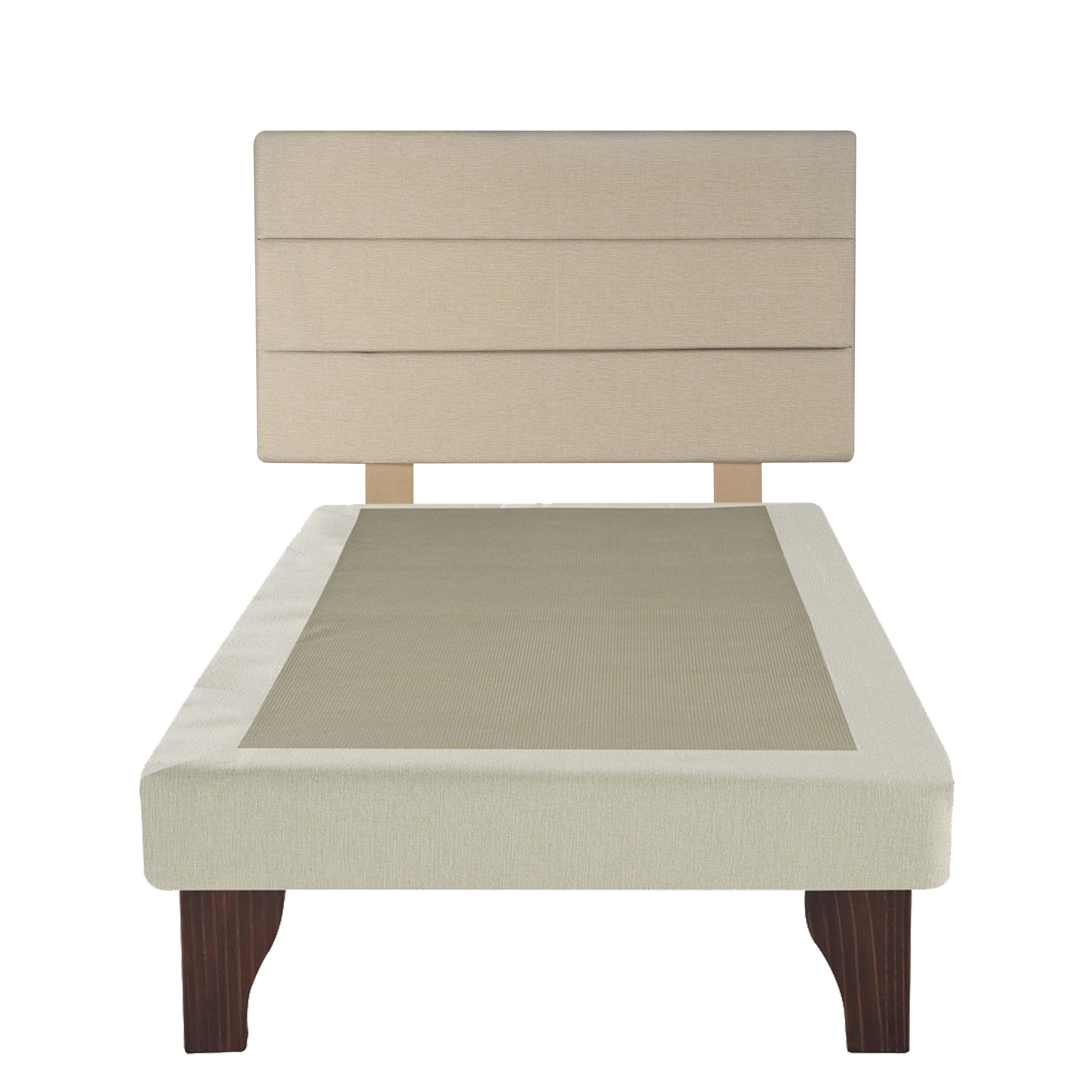 Gaex - Base De Cama 1.5 Plz Box Respaldo Atacama