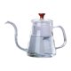 thumbnail image 1 of Hervidor De Vidrio Con Cuello De Cisne Para Preparar Café, Té, Transparente, 350 Ml, 1 of 5