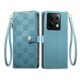 thumbnail image 1 of Funda Billetera con Cierre para [Xiaomi Redmi Note13 Pro] con Tarjetero, Soporte y Correa de ManoAzul, 1 of 5