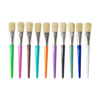 Bothyi - Juego De 10 Pinceles De Colores Para Pintar Para Adultos, Estudiantes Y Niños