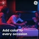 thumbnail image 2 of Tira de luces LED Cync Smart que cambia de color de 32 pies con Alexa Google, 2 of 3