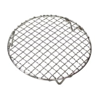 Ioensy - Asador De Alambre De Acero Inoxidable Con Patas, Rejilla Para Cocinar, Ideal Para Camping, Fiestas, Picnic, 29,5 Cm