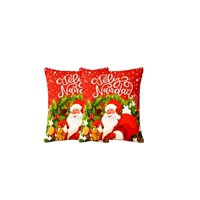 Genérico - Set De 2 Fundas De Cojines De Navidad 45X45 Cm A07