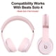 thumbnail image 2 of Funda Protectora De Silicona Para Auriculares Beats Solo 4 Color Rosa, 2 of 7