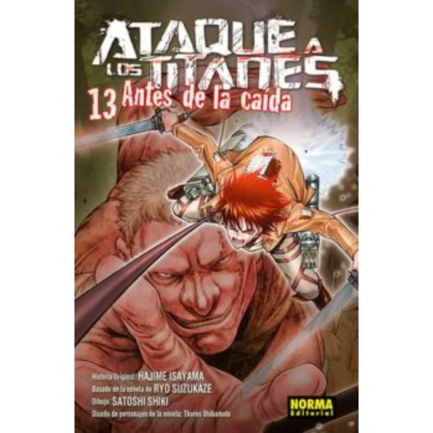 Editorial Norma - Comic Ataque A Los Titanes 13 Antes De La Caida