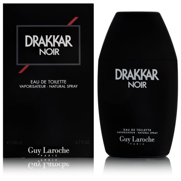 Perfume Guy Laroche Drakkar Noir Eau de Toilette, 6,7 onzas, 200 mililitros, EDT