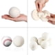 thumbnail image 5 of Bolas de lana para secadora (paquete de 6), lana natural orgánica para ropa, suavizantes, antiestáticas, aptas para bebés, sin pelusa, sin olor y reutilizables., 5 of 8