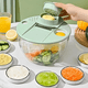 thumbnail image 4 of Cortador De Verduras Vegetales Escurridor Alimentos Multiuso, 4 of 7