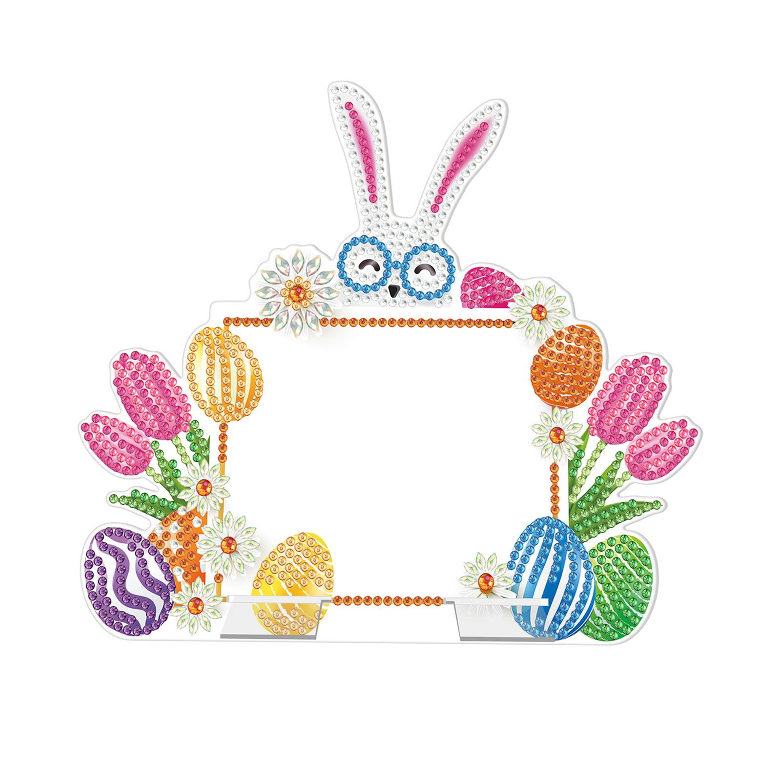 Bothyi - Tablero De Mensajes De Animales Para Manualidades De Pascua Con Diamantes De Bricolaje Para Decoración Del Hogar A