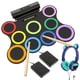thumbnail image 1 of Batería eléctrica ROCKSOCKI de 9 almohadillas con auriculares para niños, 1 of 7