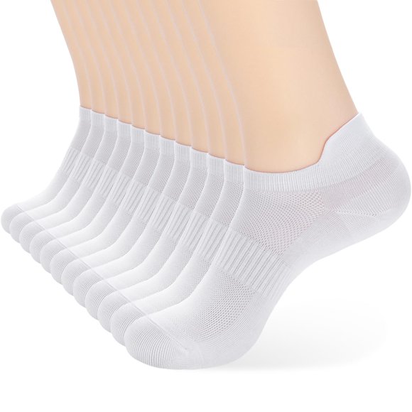 Calcetines tobilleros Corlap para mujer/hombre, 8-12 pares, corte bajo