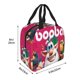 thumbnail image 4 of Booba Bolsa Térmica Portátil con Forro de Aluminio Grueso, Bolsa Térmica Impermeable y Hermética para Trabajo, Escuela y Picnic, Nevera Portátil para Entrega de Comida para Adultos y Niños 22*20*13cm, 4 of 6
