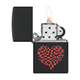 thumbnail image 2 of Encendedor Heart Design Negro Zp48719, 2 of 3