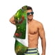 thumbnail image 5 of Guardián del Dragón Toalla de playa de secado rápido con diseño temático, regalo para mujeres y niñas, ideal para cumpleaños, fans, amantes de la música, uso en la playa o al aire libre, 78 × 180 cm, 5 of 6