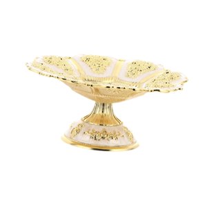 Bothyi - Cuenco De Pedestal Decorativo Para Frutas Para La Entrada, La Mesa De Café Y La Oficina