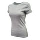 thumbnail image 3 of Camiseta Tommy Hilfiger para mujer con cuello redondo y logotipo gris, talla L, 3 of 3