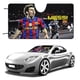 thumbnail image 1 of Lionel Messi Parasol para Parabrisas Delantero Protector Plegable, Visera Solar para Auto Bloquea Rayos UV Mantiene tu Vehículo Fresco 140cm*76cm, 1 of 6