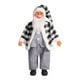 thumbnail image 1 of Figura De Papá Noel Para Regalo De Navidad Figura De Papá Noel Para Ventana Mesa Hogar Negro Blanco, 1 of 3