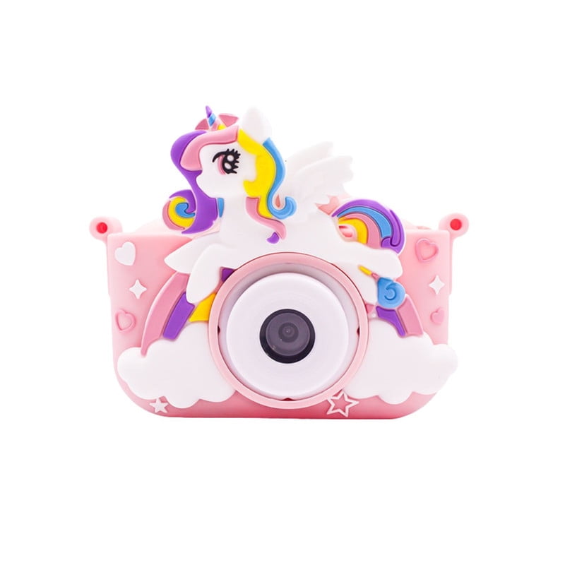 Babyluna - Cámara Digital Infantil Con Sd 32g, Portátil Y Juguete Multifuncional Unicornio