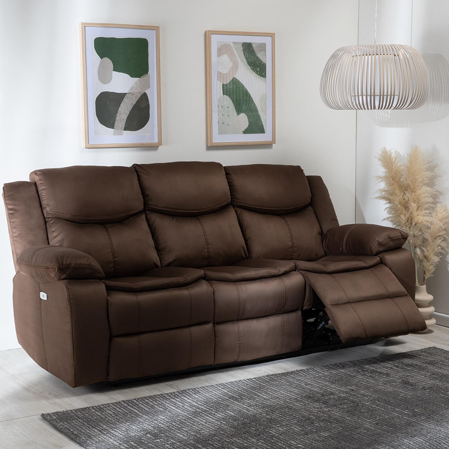 Vys Spa - Sofa Electra Brown Electrico Automatico + Usb