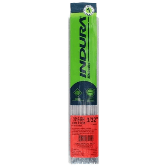 Electrodo 7018-RH 3/32" 1 Kg Indura