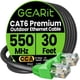 thumbnail image 1 of Cable de conexión Ethernet GearIt RJ45 Cat-6 de 9,1 m para exteriores, negro, 1 of 8