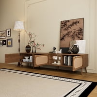 M&Ms - 78"" Tv Stand For 75/80/85 Inch Tv, Console With Ample Storage For Living Room, Bedroom, Entertainment Center With Open Shelf