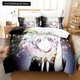 thumbnail image 1 of x1967 Bed Sheets Anime Houseki no Kuni /Bedding Set Twin Full Size Bed Set Adult Kid Bedroom Duvet cover Sets 3-Piece Bedding Set (1 Duvet Cover + 2 Pillow Shams) nj1967, 1 of 5
