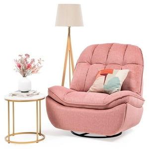 Vys Spa - Bergere Reclinable, Giratorio Y Mecedor Millenium Pink
