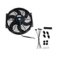 thumbnail image 3 of Ventilador De Radiador De Refrigeración, Pieza De Hoja Curva, Accesorios Universales, Ventilador De Rendimiento, 10 Pulgadas, 12V, 80W, 3 of 5