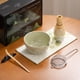 thumbnail image 5 of Set de accesorios para ceremonia de matcha DWEHIXBUY con cuenco y batidor, 5 of 9