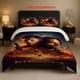 thumbnail image 1 of Winchester Brothers Supernatural Battle Flame Background Poster Pattern Bedding Set Soft and Comfortable Suitable for All Seasons, 1 of 1