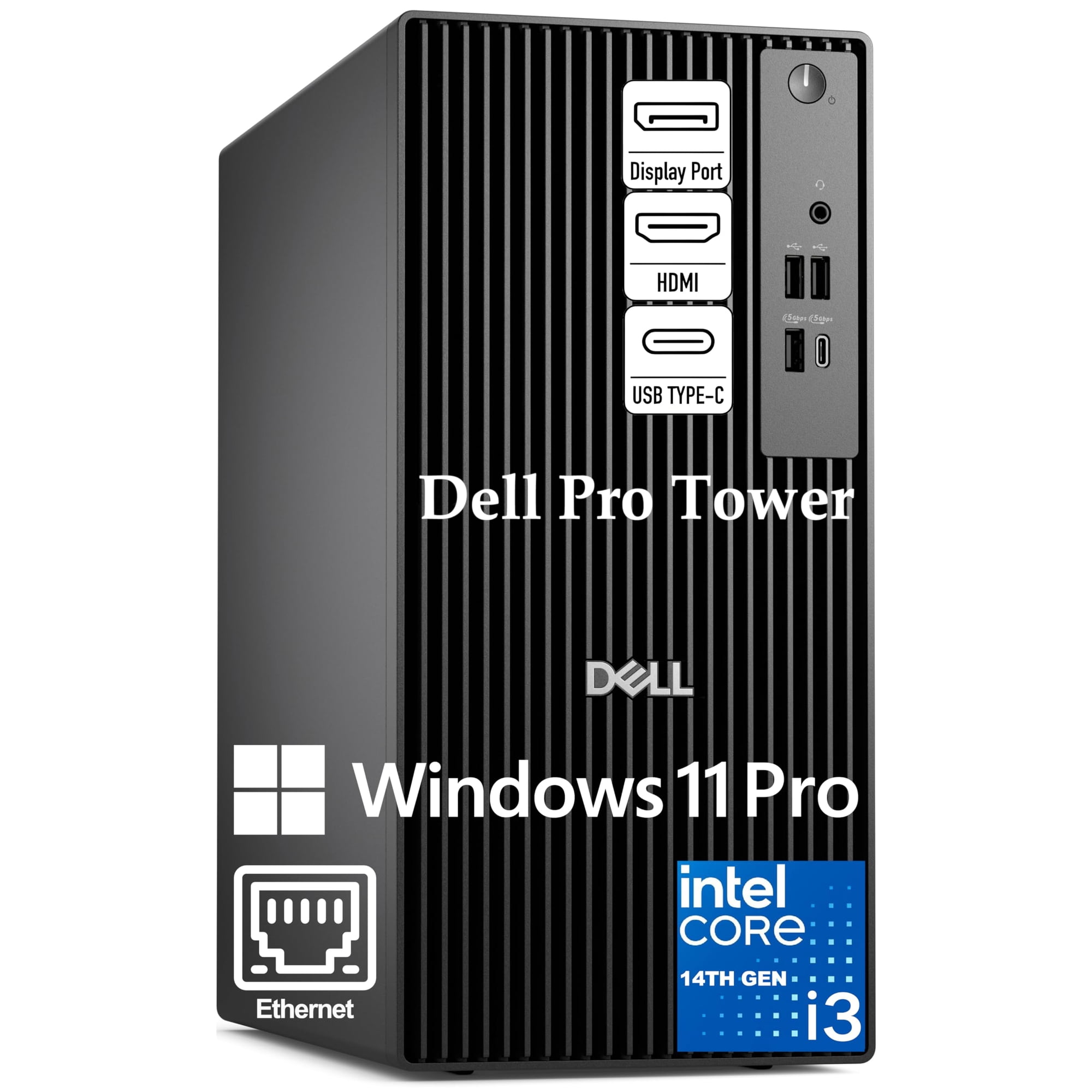 Pc De Escritorio Dell Pro Tower Intel I3 De 14.ª Generación, 16 Gb, 512 Gb Ssd