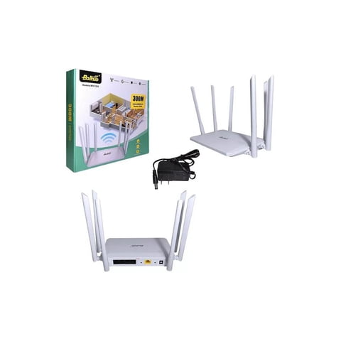 My - 7253 - Router Wan Repetidor Inalámbrico 300Mbps 6 Antenas My-7253