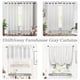 thumbnail image 5 of Cortinas DriftAway Farmhouse, mezcla de lino, opacas, 244 cm, color gris, 5 of 9