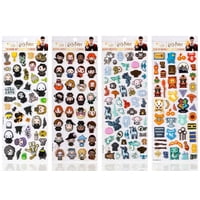 Con*Quest - Colección De Pegatinas Conquest Journals Harry Potter Chibi