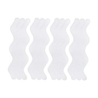 Magideal - 12 Pegatinas Impermeables Antideslizantes Para Bañera, Pegatinas De Seguridad Transparentes, Tiras Antideslizantes De Cinta De Seguridad Fuerte Para